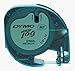 Electronics : DYMO Tape with Black Printing, LetraTag Only (Green Metallic, 1/2in x 13ft)