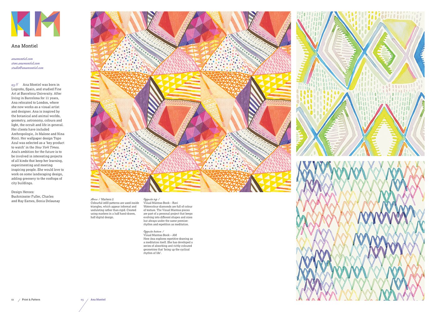 Book Preview Print & Pattern Geometric Parka Blogs