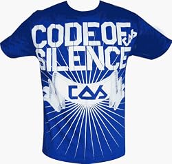 Code of Silence 'Golden Era' Mens 100% Cotton T-Shirt in Choice of Colors- Choice of Colors and Sizes