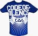Code of Silence 'Golden Era' Mens 100% Cotton T-Shirt in Choice of Colors- Choice of Colors and Sizes