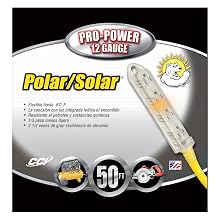 Coleman Cable 4428 Polar/Solar Plus Quadnector 12/3 SJEOW 50-Foot Four-Way Power Blocks