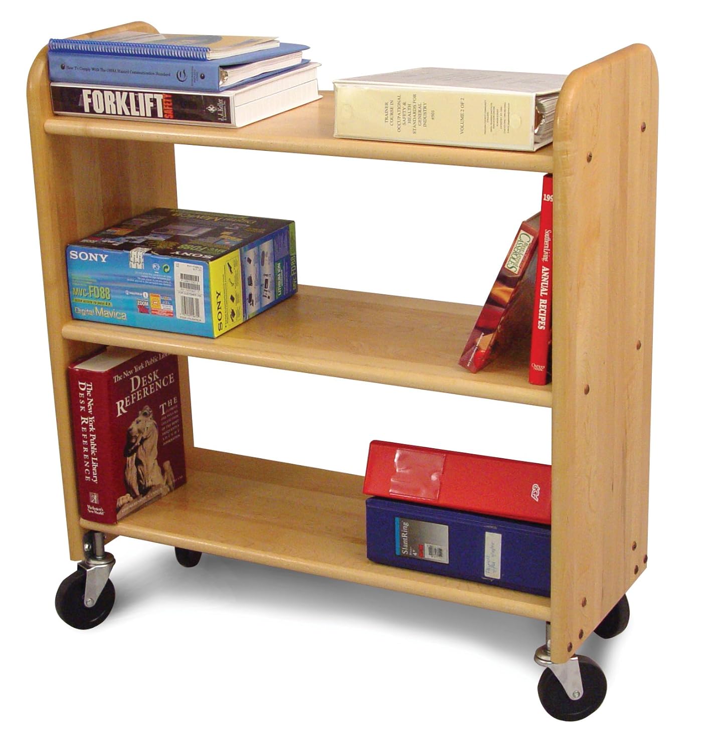 library cart for wedding gifts Book cart, Craftsman library, Wood book