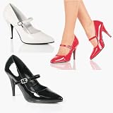 VANITY-440, 4'' Mary Jane Pump in 3 Colors and Sizes 5-16