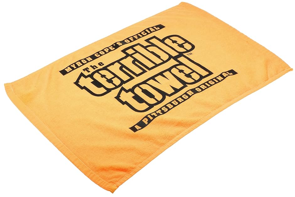 NFL Pittsburgh Steelers Original Terrible Towel, Gold 0631237561752 Buy new and used