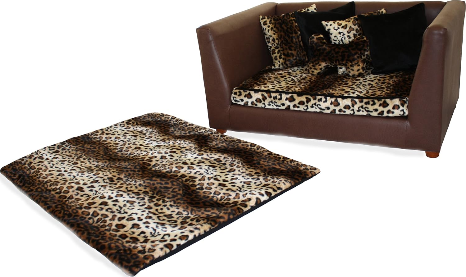 Bed For Small Dogs and Cats Enchanted Home Pet Snuggle Pet Sofa Bed ...