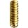 Brass Set Screw, Hex Socket Drive, Cup Point