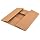 Southern Champion Tray 0121 Kraft Paperboard 4 Corner Pop Up Food and Drink Stadium Tray, 10-1/2" Length x 10-1/2" Width x 3-11/16" Height (Case of 200)