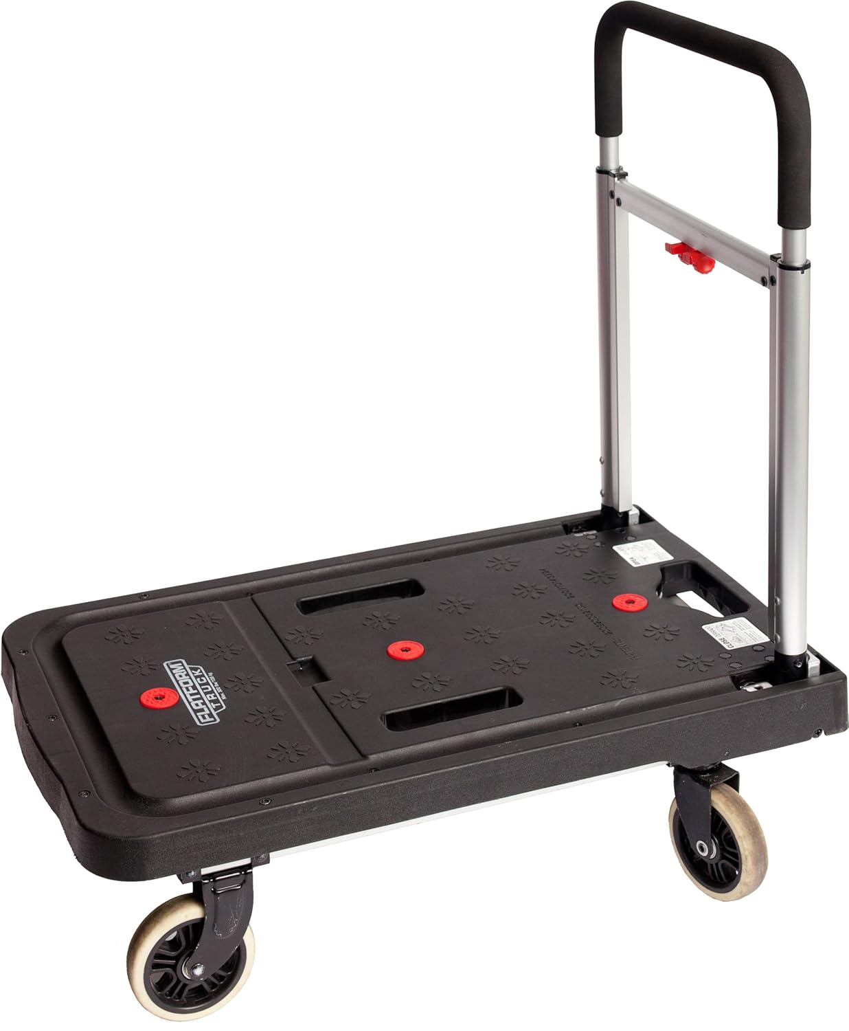 Magna Cart Flatform 300 lb Capacity 4 wheeled Hand Truck , New, Free
