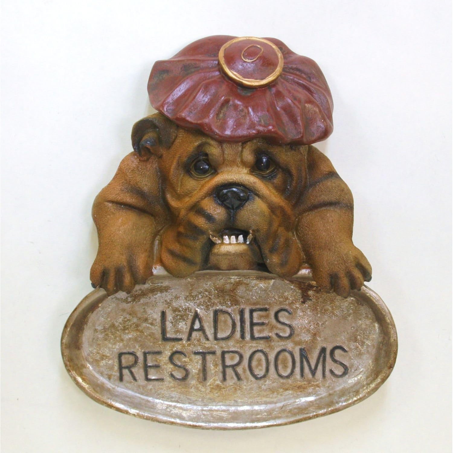 ルドッグのトイレ看板 女性 女子厕所标志标志