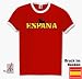 ESPANIA SPANIEN SPAIN EM 2008 Fussball Ringer-T-Shirt S-XL Rot M