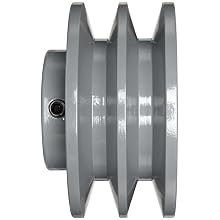 TB Woods 2BK3658 FHP Bored-To-Size, 3.75" Outside Body Diameter, 0.625" Bore Diameter V-Belt Sheave