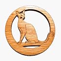 CAMIC designs CAT003M Laser-Etched Siamese Cat Magnets - Set of 6