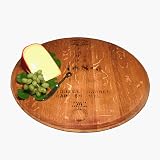 Wine Cask Lazy Susan by Old River Road