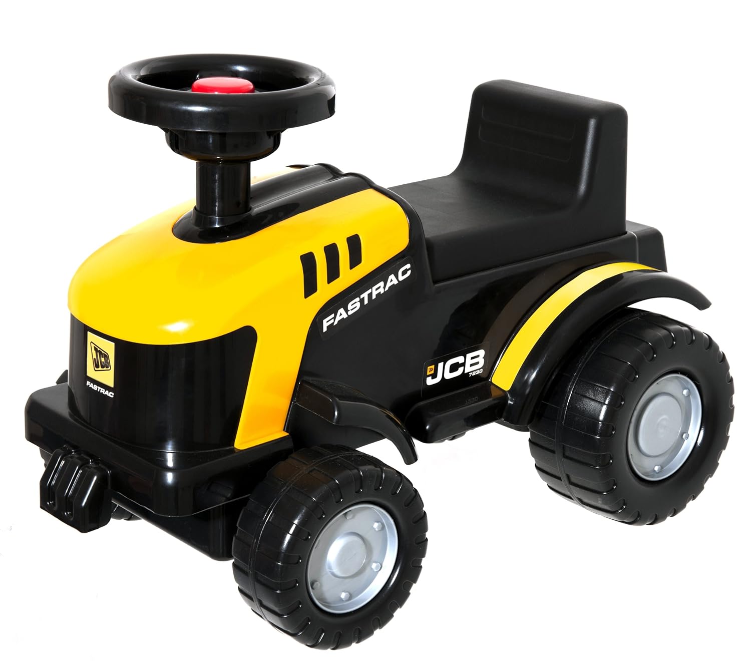 JCB RIDE ON TRACTOR KIDS CHILDRENS BOYS TOY TRUCK CAR WITH HORN BLACK AND YELLOW eBay