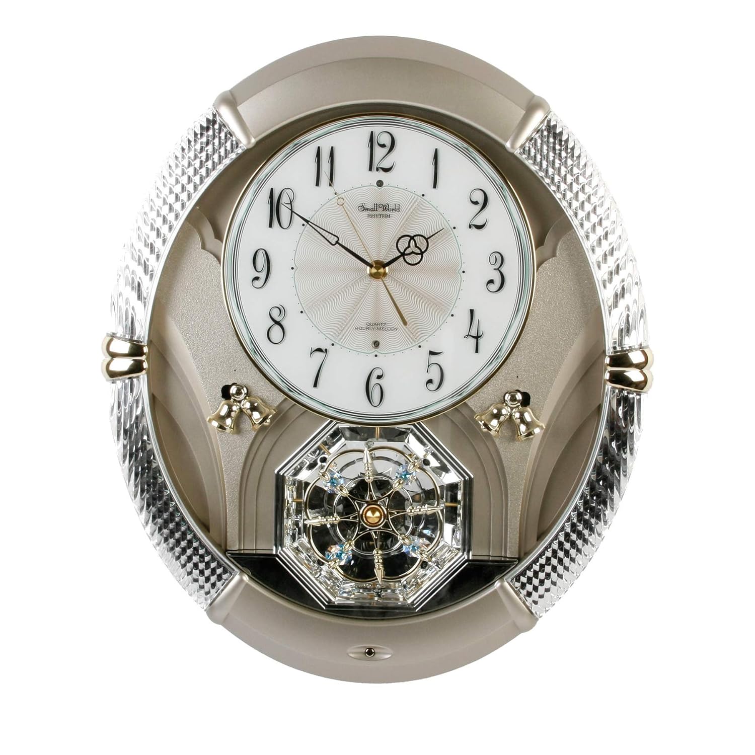 Enchanting Rhythm Musical Magic Motion Small World Wall Clock With