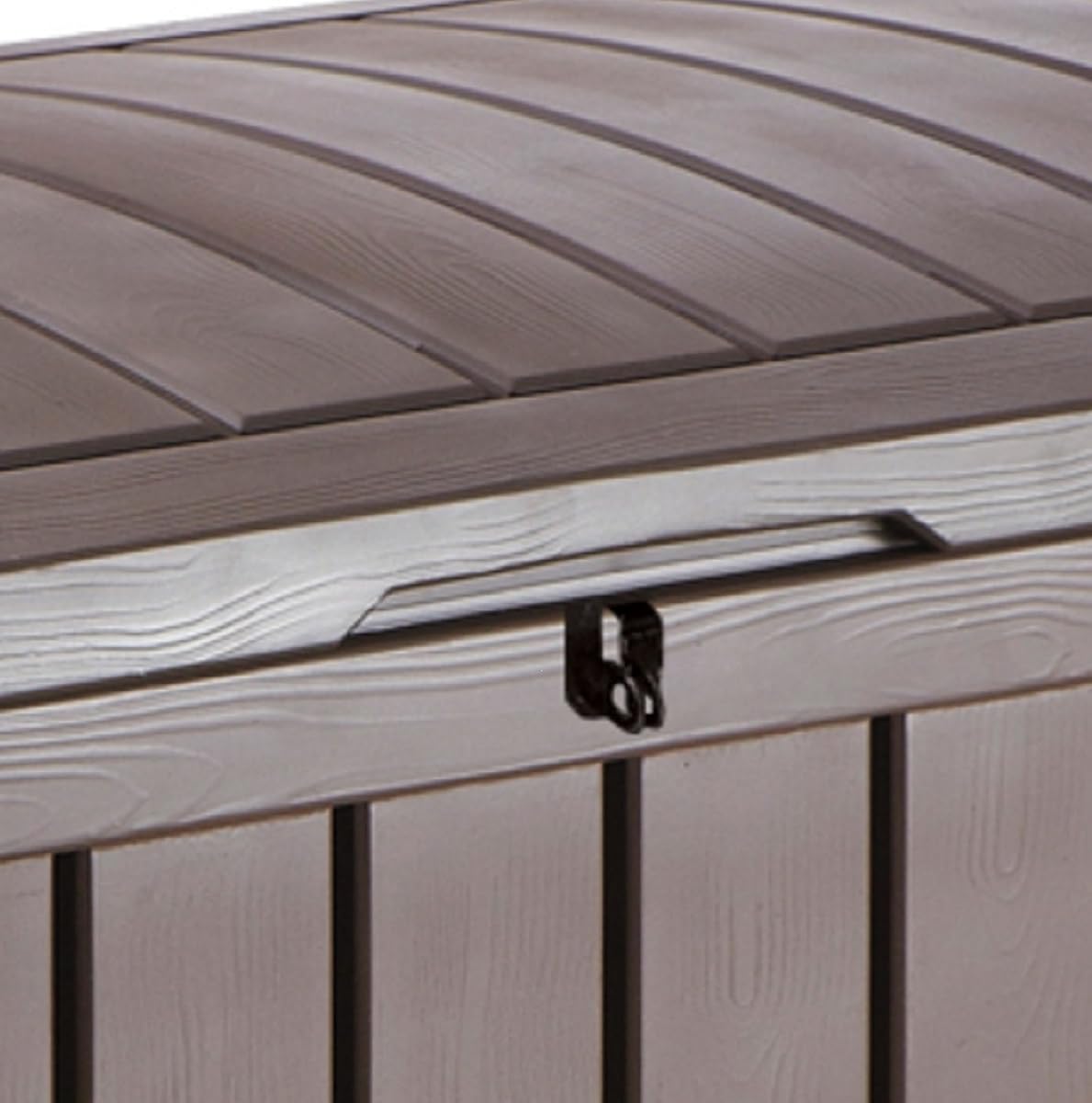 Keter Glenwood Plastic Deck Storage Container Box 101 Gal