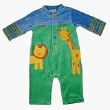 Le Top coverall w/lion & giraffe