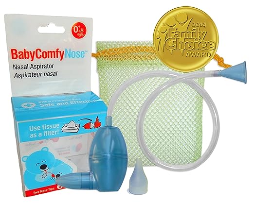 Baby ComfyNose Nasal Aspirator, Blue