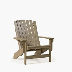 Casual Living Adirondack Style Fanback Chair - Weatherwood by