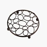 Pebblz Trivet in Bronze by InterDesign