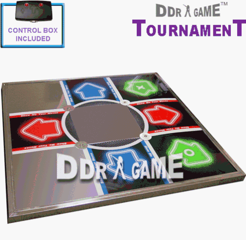 PS3/PS2 Tournament Metal Arcade Dance Pad