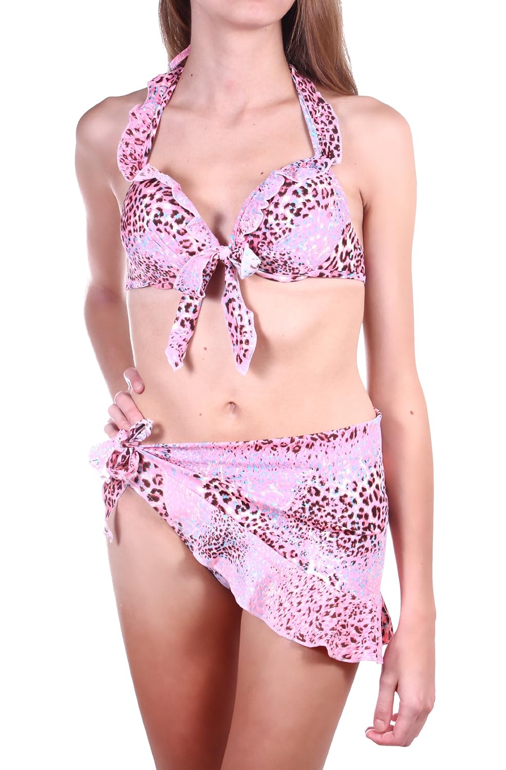 Women Clothing/ Swimwear- Leopard