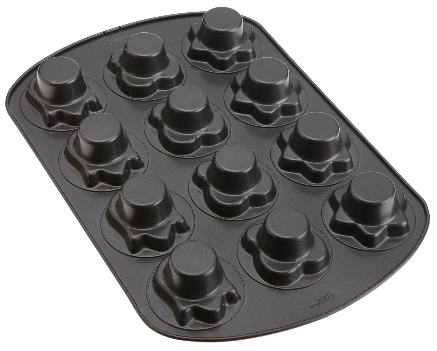 Wilton 12Cavity Nonstick Cake/Brownie Pans, 8 Designs