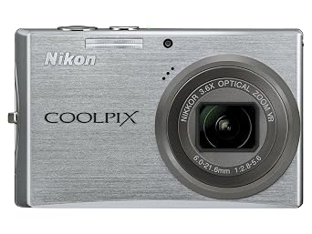 Nikon Coolpix S710 14.5MP Digital Camera with 3.6x Wide Angle Optical Vibration Reduction (VR) Zoom (Brilliant Silver)