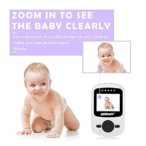 campark bm10 wireless baby monitor
