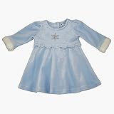 Le Top velour snowflake dress w/rhinestones