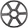Martin Narrow V-Belt Drive Sheave, 3V Belt Section, 1 Groove, Class 30 Gray Cast Iron