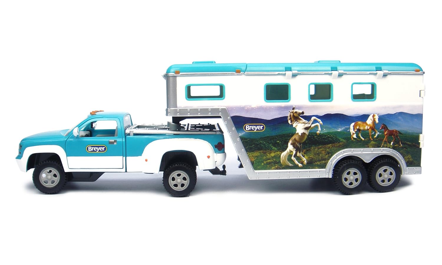 Breyer Stablemates Truck and Gooseneck Trailer , New, Free Shipping eBay