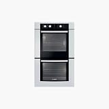 Bosch 500 Series HBL5620UC 30 Double Electric Wall Oven with Genuine European Convection in Upper Oven, 16 Cooking Modes in Upper Oven, Ergonomic Retractable Dials with Glass Touch Controls and Meat Probe: White