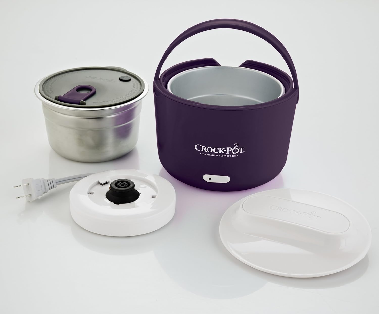 CrockPot SCCPLC240PRSHP Lunch Crock Food Warmer, 24Ounce, Purple