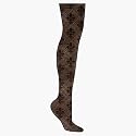 Fleur De Lis Fashion Tights by Nicole Miller