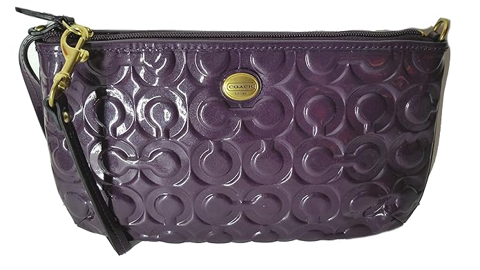 coach wallets purple