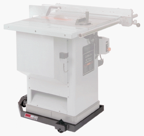HTC HRC-10 Mobile Base for Delta 10-Inch Contractor Table Saw With Curved Legs