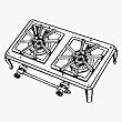 Heavy-Duty Cast Iron 17K BTU Propane Hot Plate