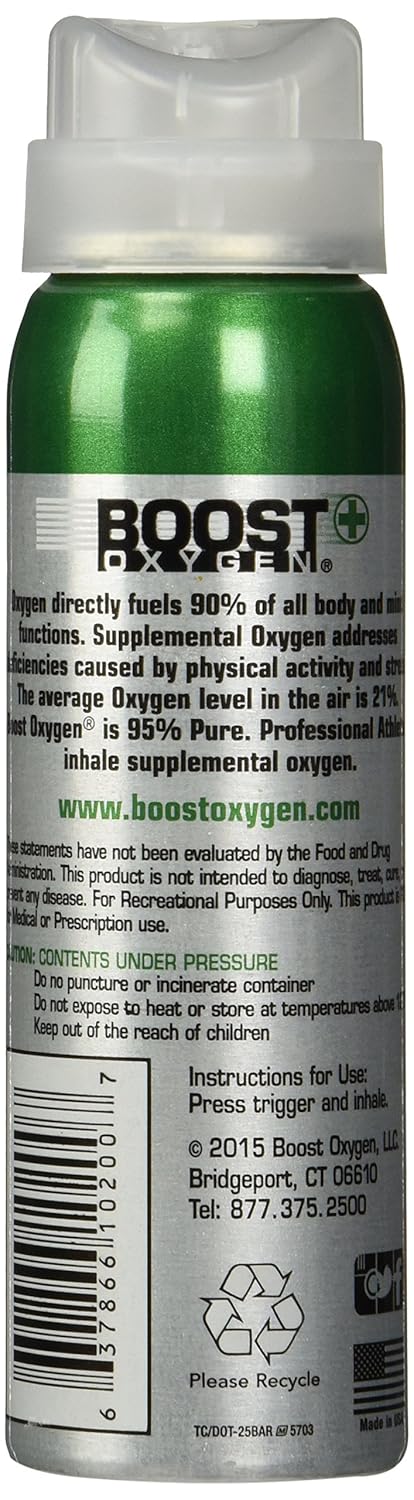 Amazon.com: Boost Oxygen Natural Energy 4 oz. in a Can (Natural ... Amazon.com: Boost Oxygen Natural Energy 4 oz. in a Can (Natural ...