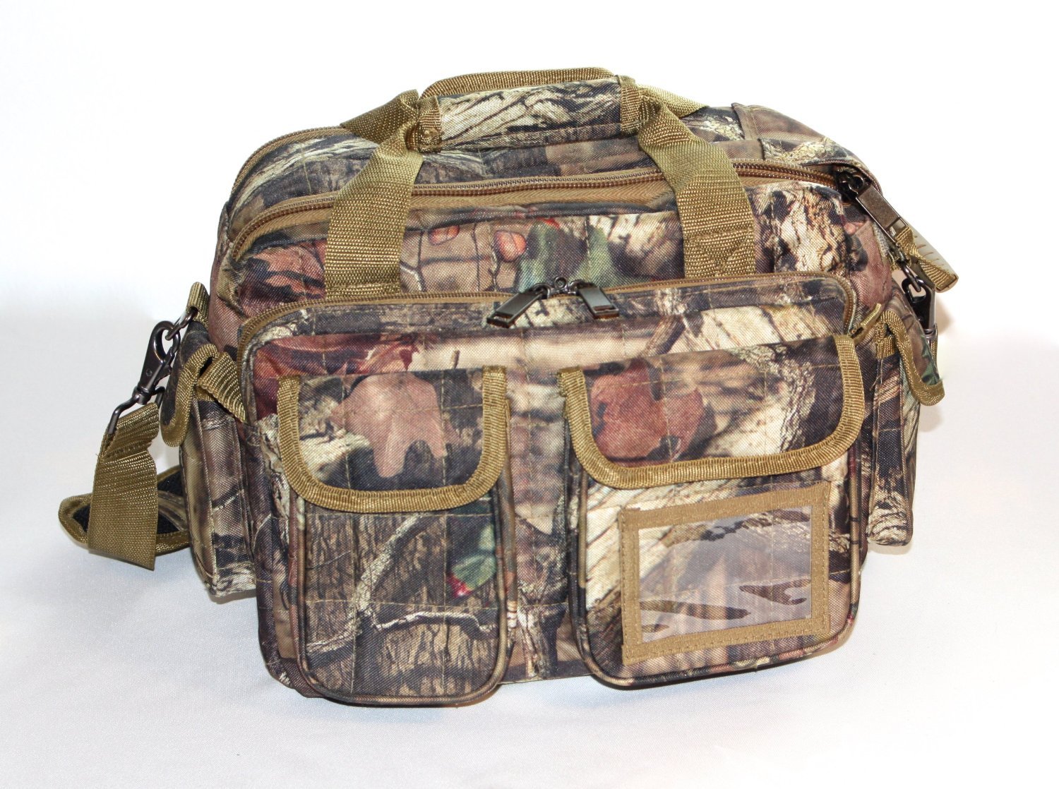 Mossy Oak Camo Tactical Range Duffle Bag Gun Pistol Camera Ammo Gear