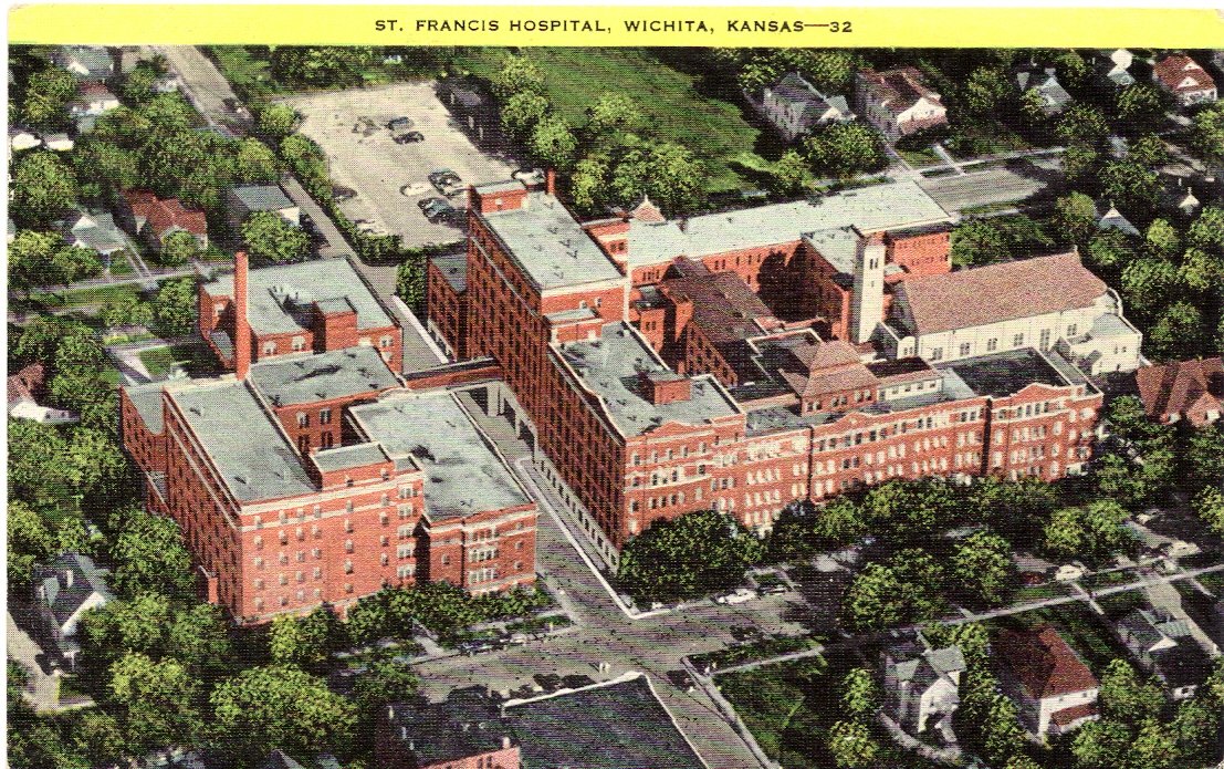 Amazon.com : 1950s Vintage Postcard - Aerial View - St. Francis ...