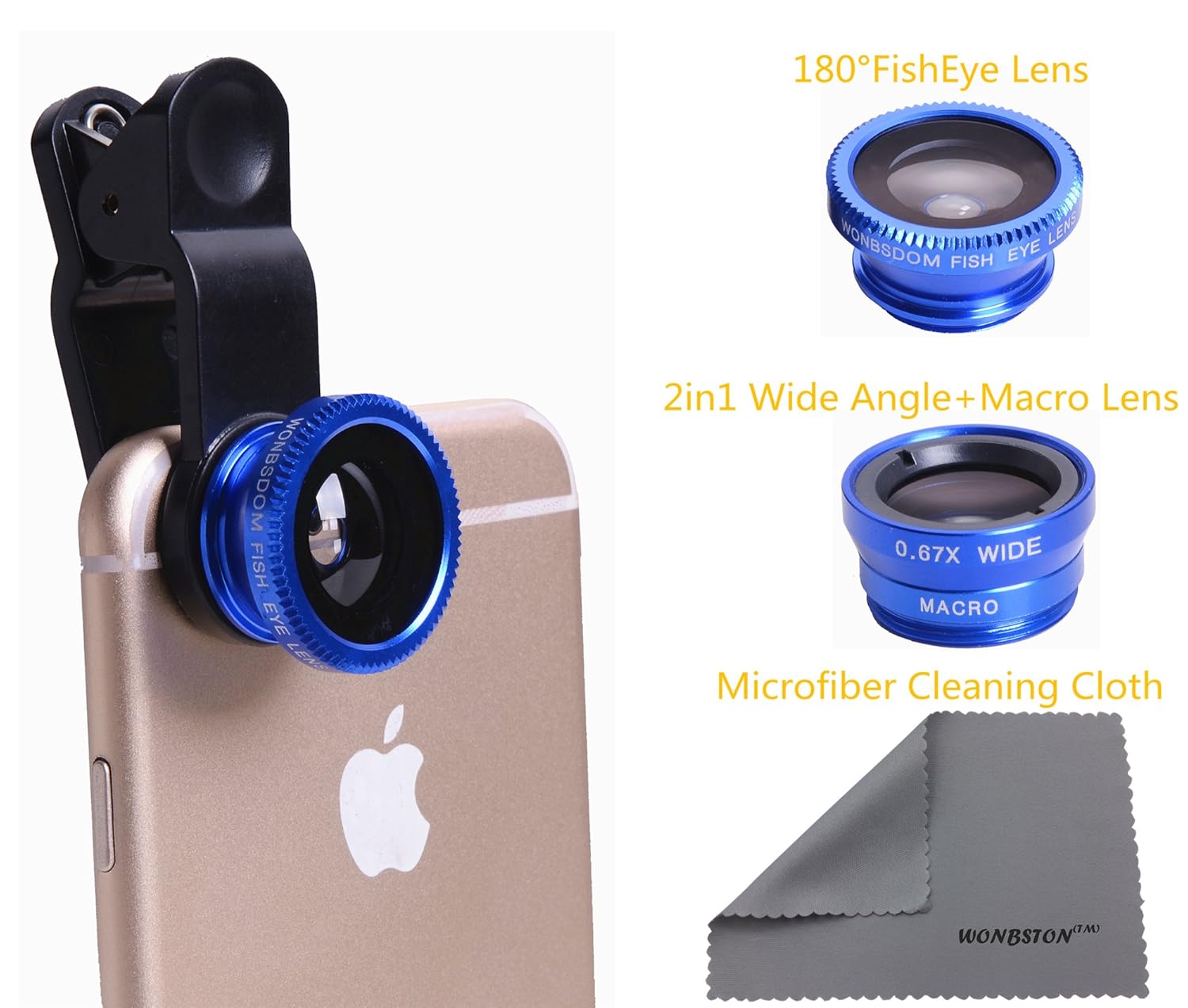 Best ClipOn Lens for iPhone and Android Smartphones 20162017 on