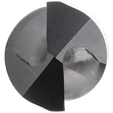 Precision Twist 500 6 High Speed Steel Extension Drill Bit, Black Oxide Finish, Round Shank, Spiral Flute, 135 Degree Point Angle