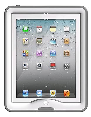 LifeProof nüüd Case & Cover/Stand for iPad Gen 2/3/4 - White / Gray