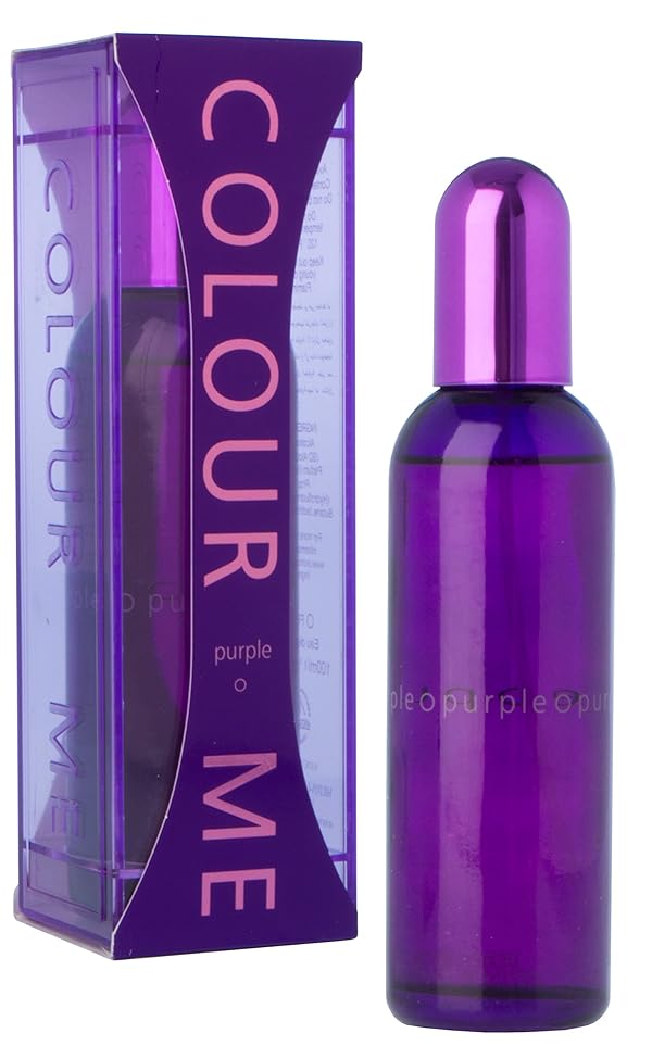 Colour Me Eau de Parfum Spray, Purple, 3.4 Fluid Ounce (Color Purple, Tamaño 3 Fl Oz)