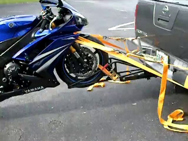 Need some advice on tranport and chock for track | Kawasaki Ninja