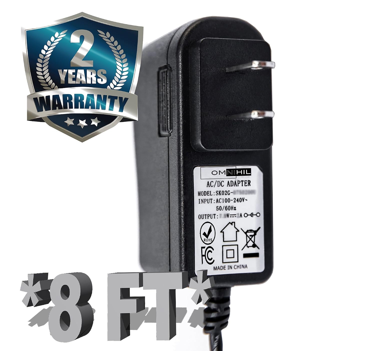 Adaptateur Secteur 9V MyVolts Pour Clavier Casio CT-650 – Prise Française, Sécurité Garantie