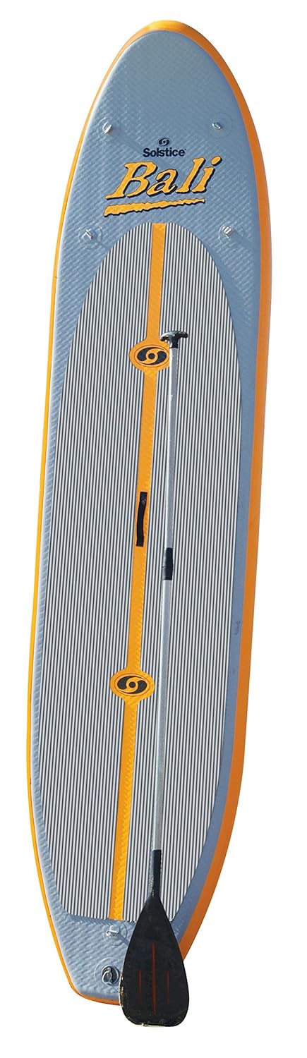 Solstice Bali Inflatable Stand Up Paddleboard with Paddle, Orange/Grey, 10-Feet 8-Inch
Solstice Bali Inflatable Stand Up Paddleboard with Paddle, Orange/Grey, 10-Feet 8-Inch
