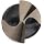 Precision Twist C8R56CO Cobalt Steel Reduced Shank Drill Bit Set with Metal Case, Black and Gold Oxide Finish, Round Shank, 118 Degree Split Point, 8 piece, 9/16" 1" x 16ths
