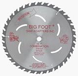 Big Foot BFCB 10-1/4-Inch 36 Tooth ATB Saw Blade with 5/8-Inch and Diamond Knockout Arbor